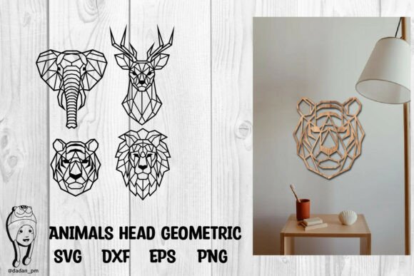 Download Animals Geometric Laser Cutting - Laser cut Collection