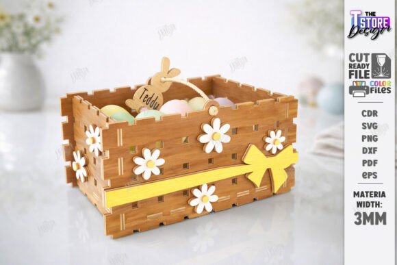 Download Personalized Easter Basket Laser Cut - Laser cut Collection
