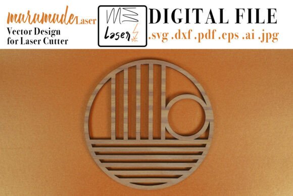 Download Trivet Bauhaus 1 File for Laser Cutter. - Laser cut Collection