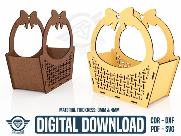 Download Basket Laser Cut Svg Files - Laser cut Collection