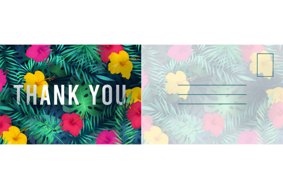 Download Thank You Postcard. Abstract Background - Premium Resources
